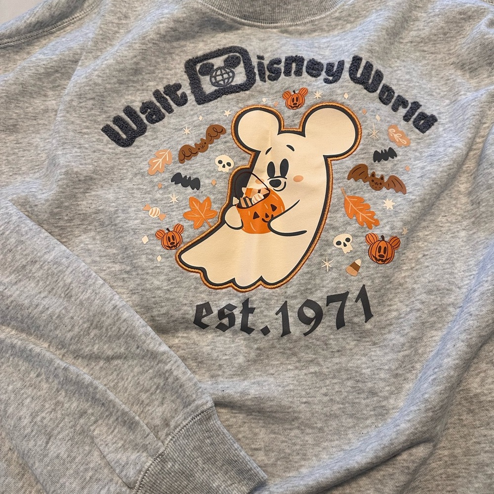 2025 Walt Disney World Mickey ghost sweatshirt